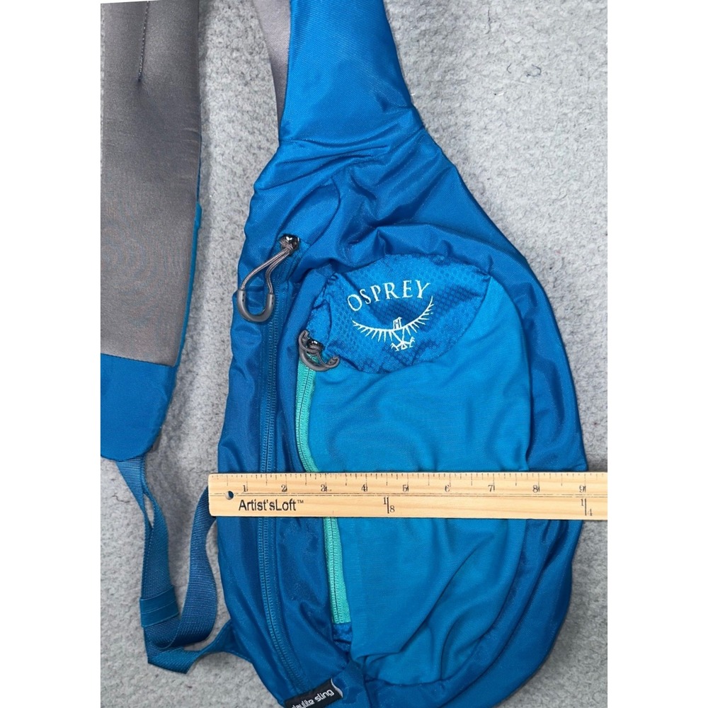 Osprey Daylite Sling Bag Blue 6L Crossbody Shoulder Hiking Travel Gorpcore Camp - Picture 9 of 16